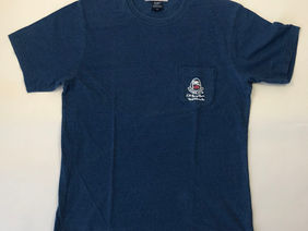 インディゴ染めTシャツ