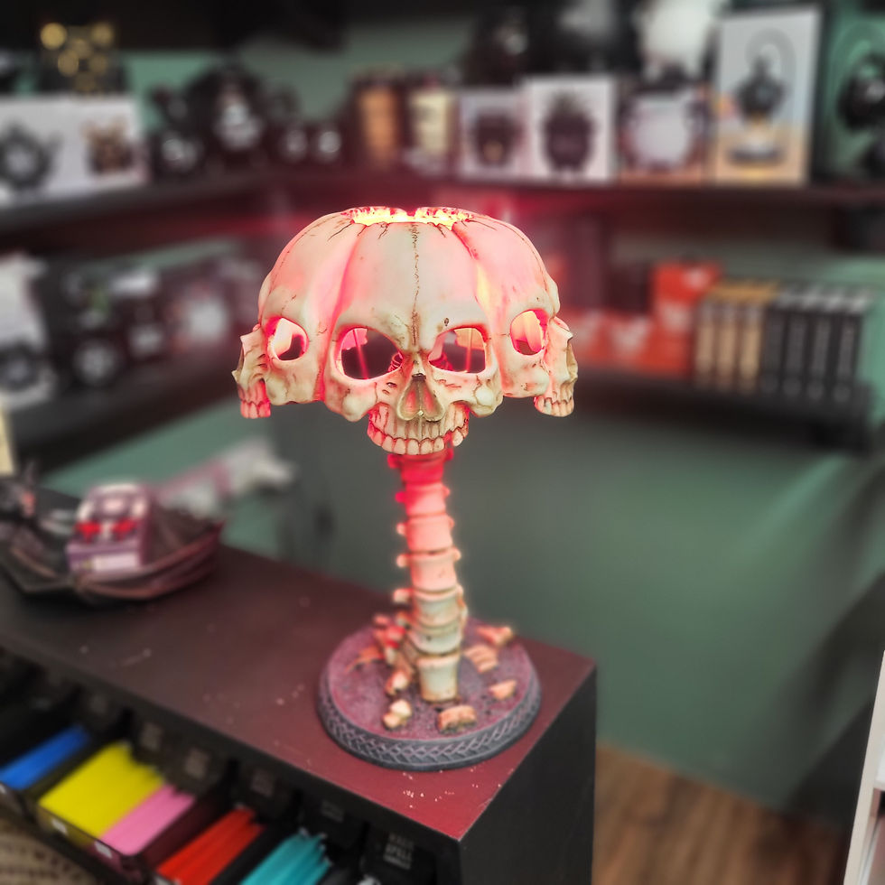 Thumbnail: Atrocity skull Lamp 37.5cm