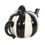 Thumbnail: Black and White Striped Pumpkin Teapot