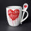 Thumbnail: You stir my blood. Mug and spoon set