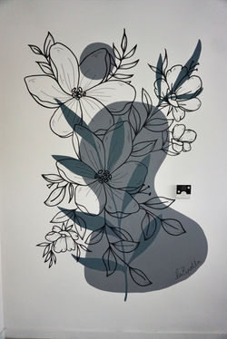 Floral interior design