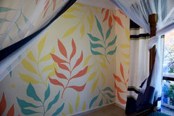 Tropical leaves