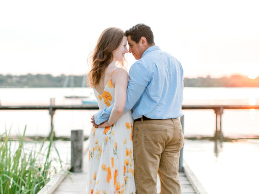 JOSEPH + KEELY | WHITE ROCK LAKE ENGAGEMENT