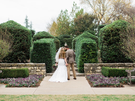 ERICA + JOSH SMITH | DALLAS ARBORETUM WINTERY AFTER WEDDING SESSION