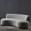 Thumbnail: LUNA Curved Bouclé Sofa