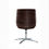 Thumbnail: Ratio, Visitor Chair PU Leather, Ergonomic Design with Veneered furnishing