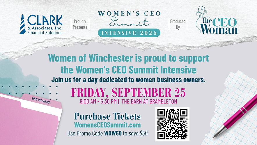 Women's CEO Summit - Banner - Women of Winchester.png