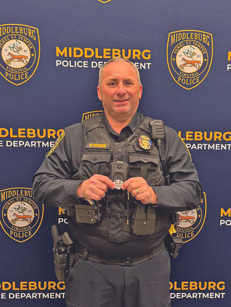 Middleburg Says ThanksTo Lieutenant Mark Putnam