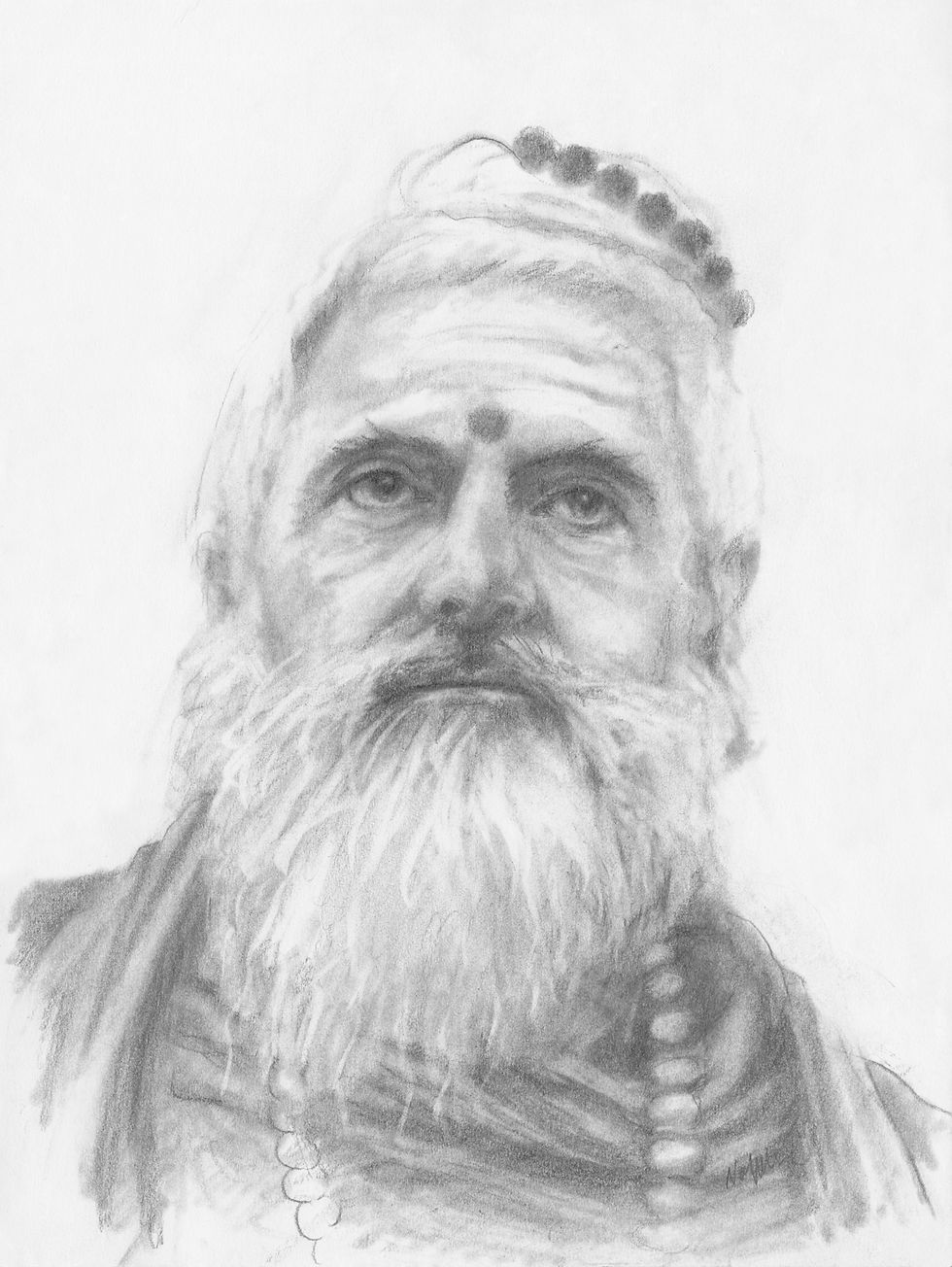 Gurudeva Sketch 2
