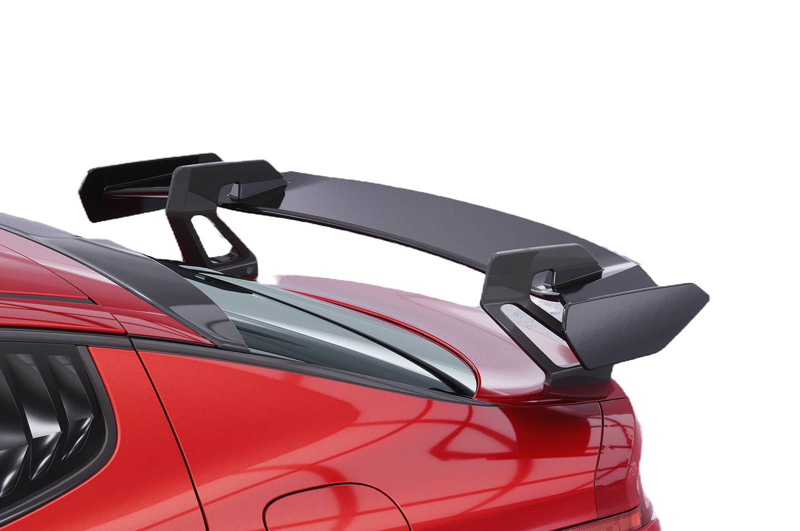 Задно крило тип „swan neck“ с ABE за Kia Stinger