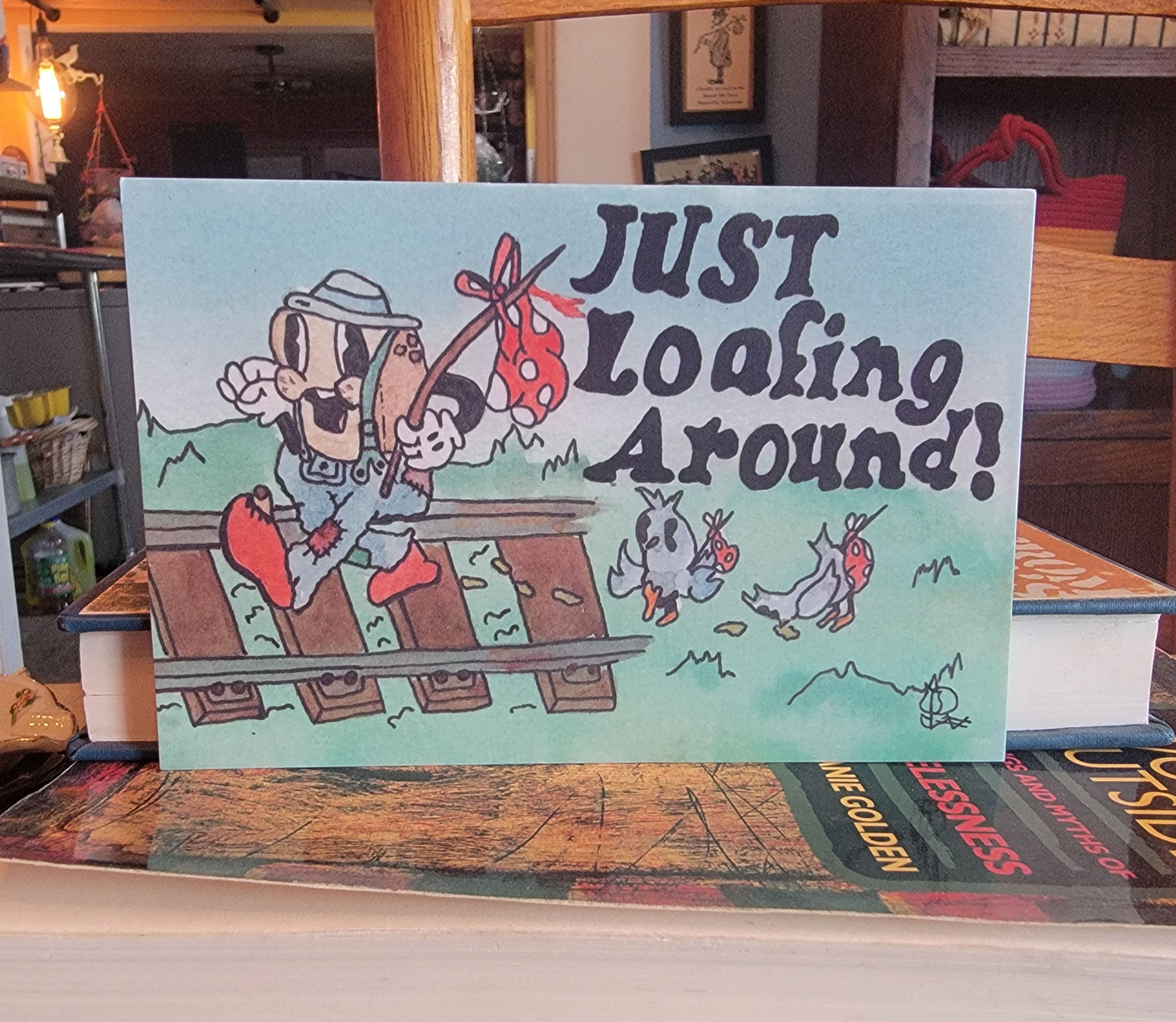 Copy of Just loafing around POSTCARD