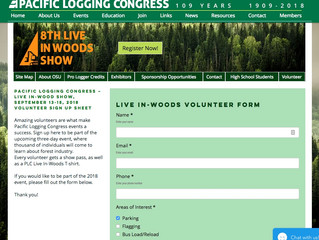 Volunteers Needed for the PLC Live In-Woods Show