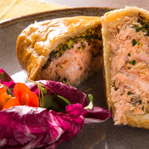 feuilleté de saumon