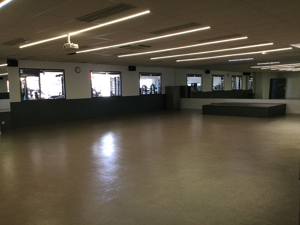 Espace cours collectifs du club Planète fitness Chalon
