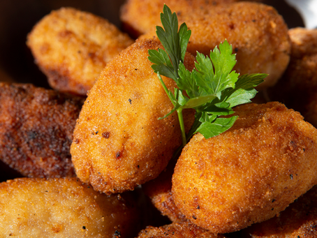 Croquettes de poulet aux légumes