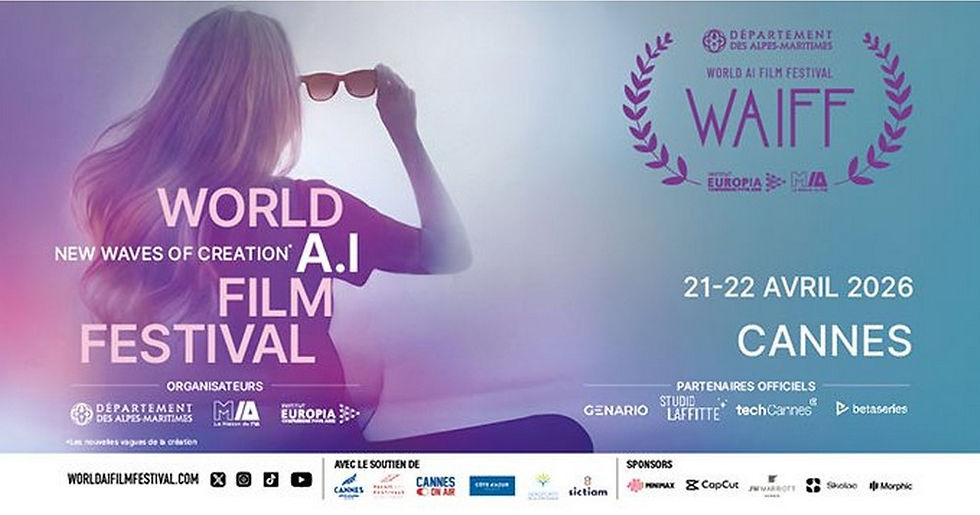 Affiche de l'édition 2026 du World AI Film festival