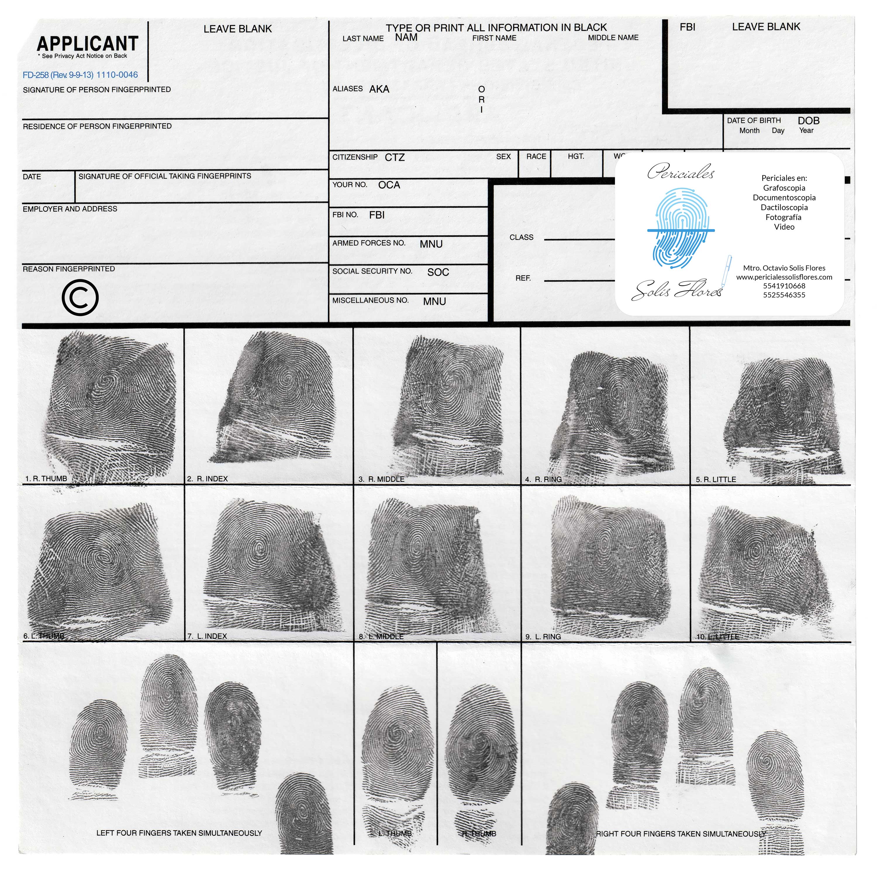 el estudio científico de la dactiloscopia”, el estudio científico de la dactiloscopia”,