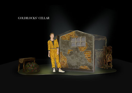 Goldilocks and the Three Bears - Storyboard, Cellar - IJG Design