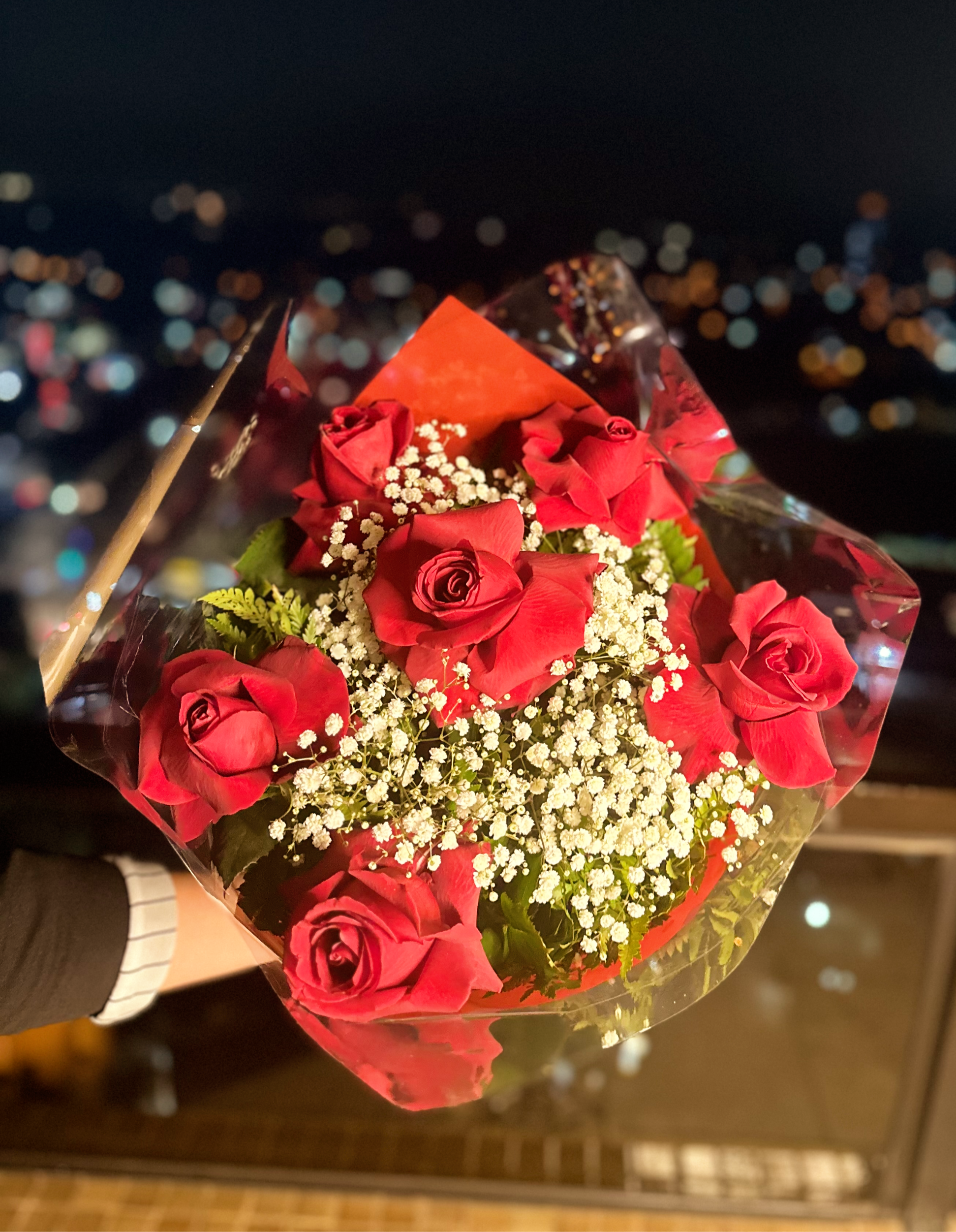 Buquê com 6 Rosas Vermelhas