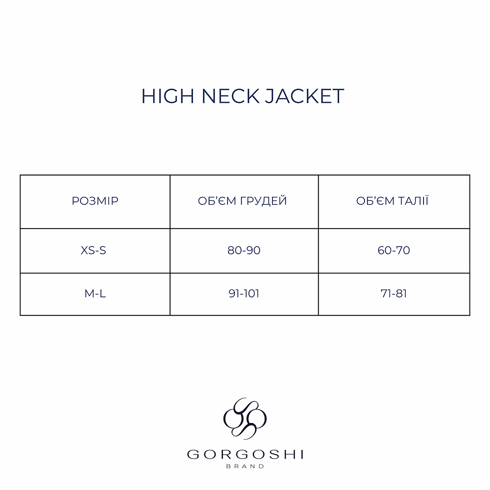 Прев'ю: LEATHER JACKET WITH HIGH NECK