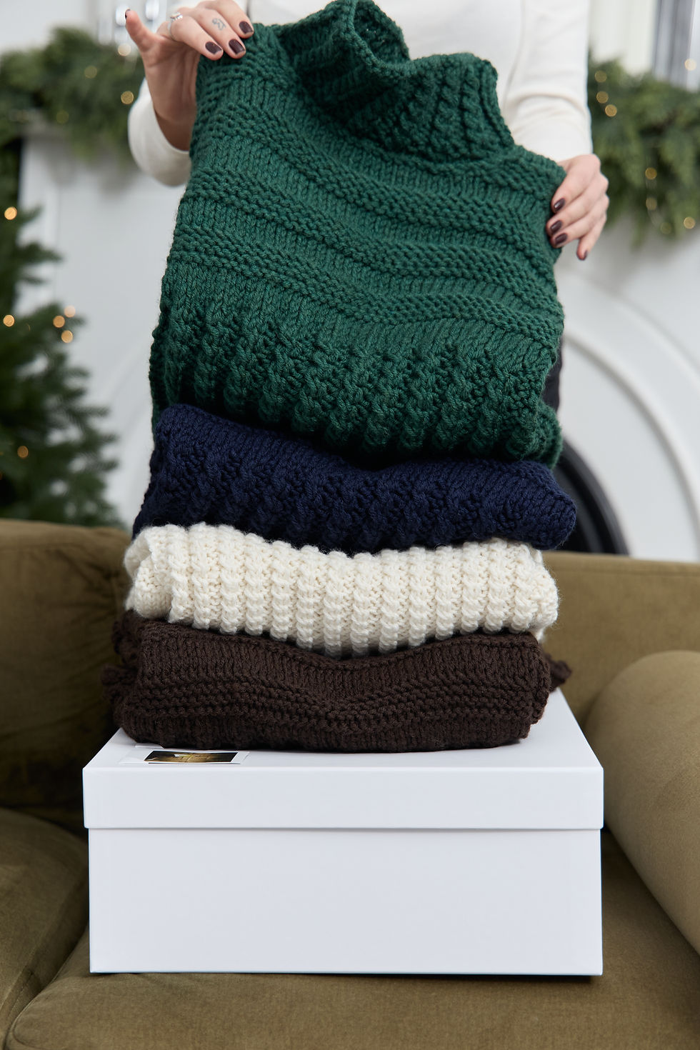 "20 SOULS" SWEATER GREEN