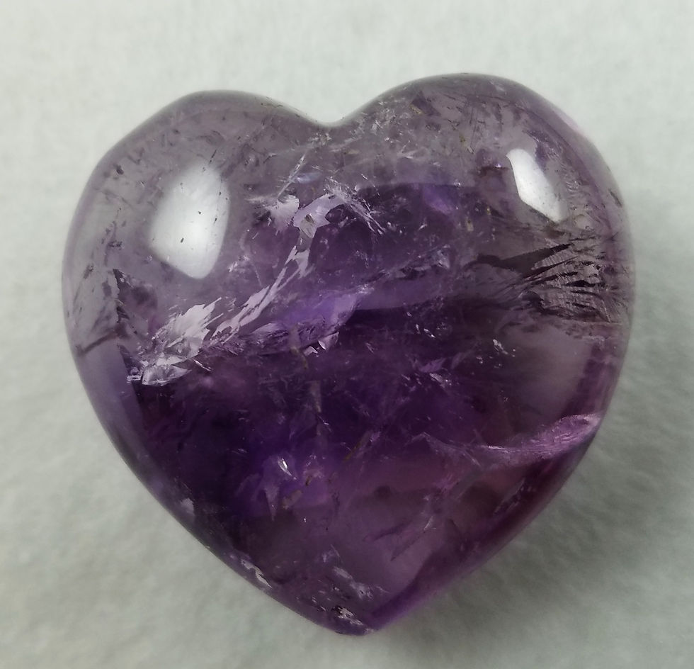 Amethyst Heart