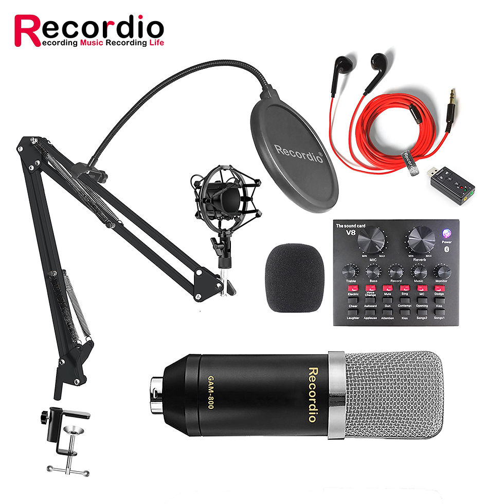 Thumbnail: GAM-800W Condenser Microphone Bm 800 Echo Cancellation Microphone Mobile Phone