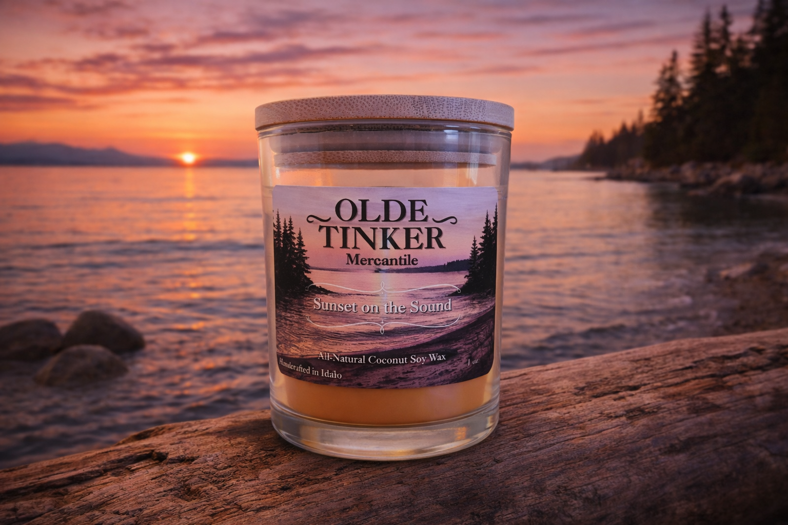 Sunset on the Sound