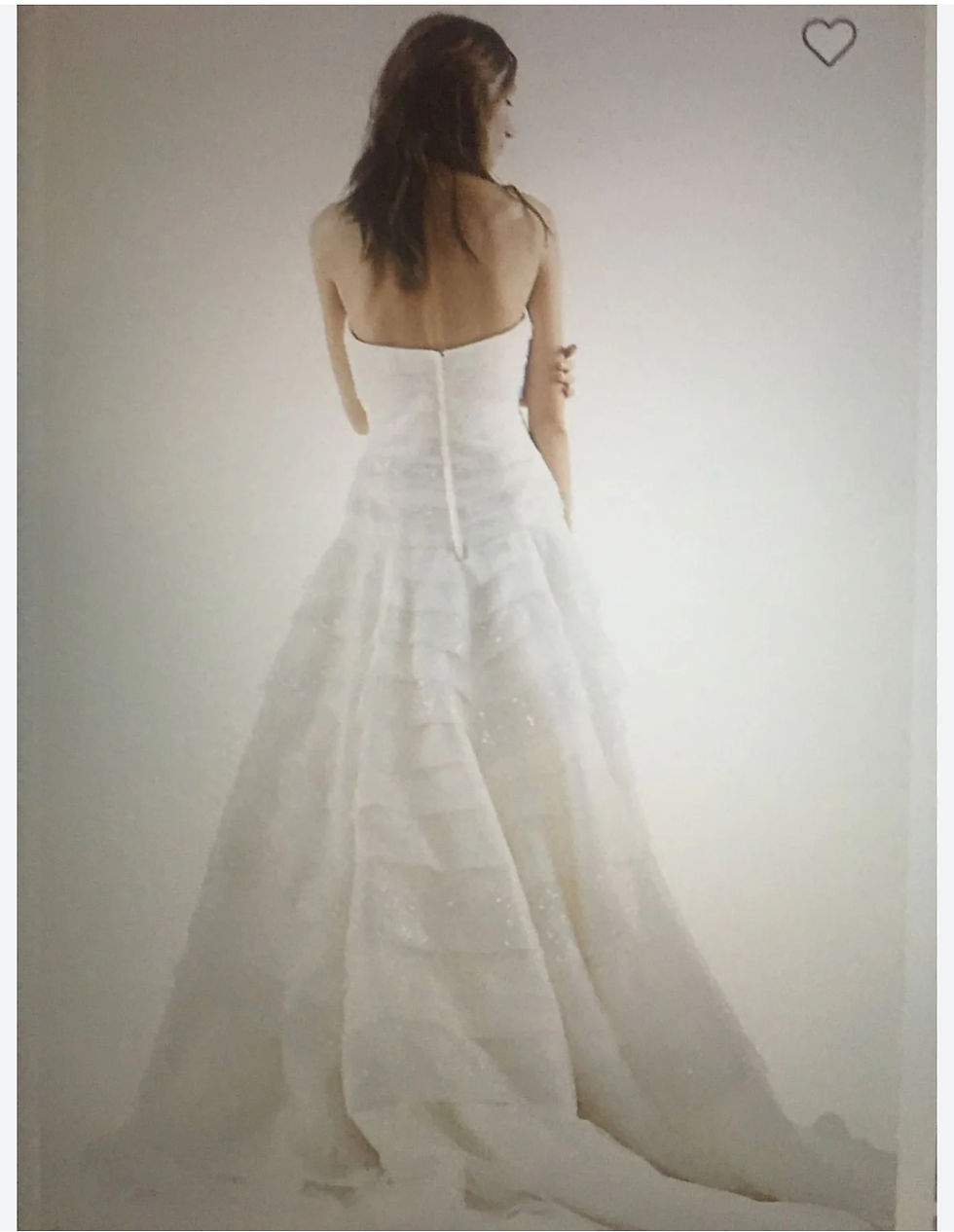 Miniatura: Vestido de noiva tomara que caia com brilho Vera Wang