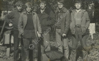 На уборке картофеля