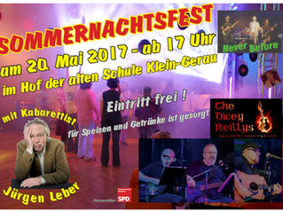 Sommernachtsfest am 20.05.17