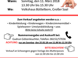 63. Kinderkleiderbasar