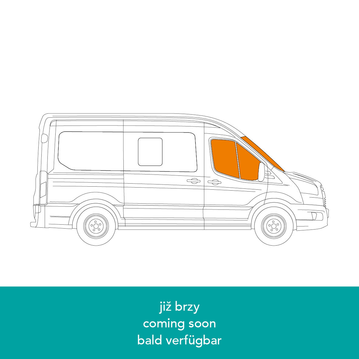 Termoclony SET pro kabinu Ford Tranzit MK8