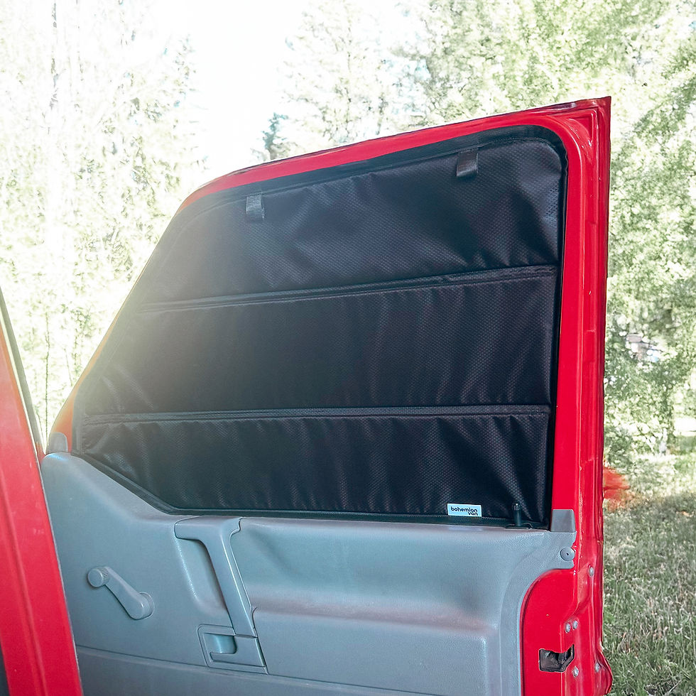 Thumbnail: Magnetic Window Covers SET for cabin – VW T4