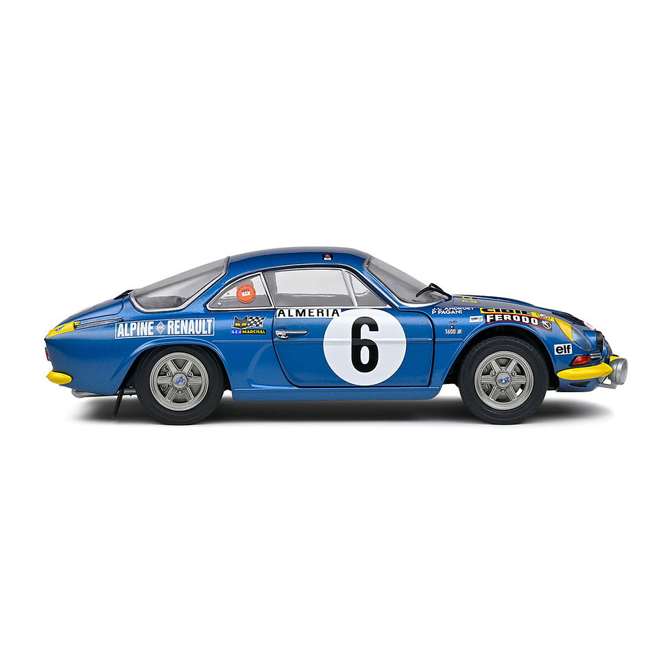 Miniatura: Alpine A110 1600S #6 (Rallye Monte-Carlo 1972)