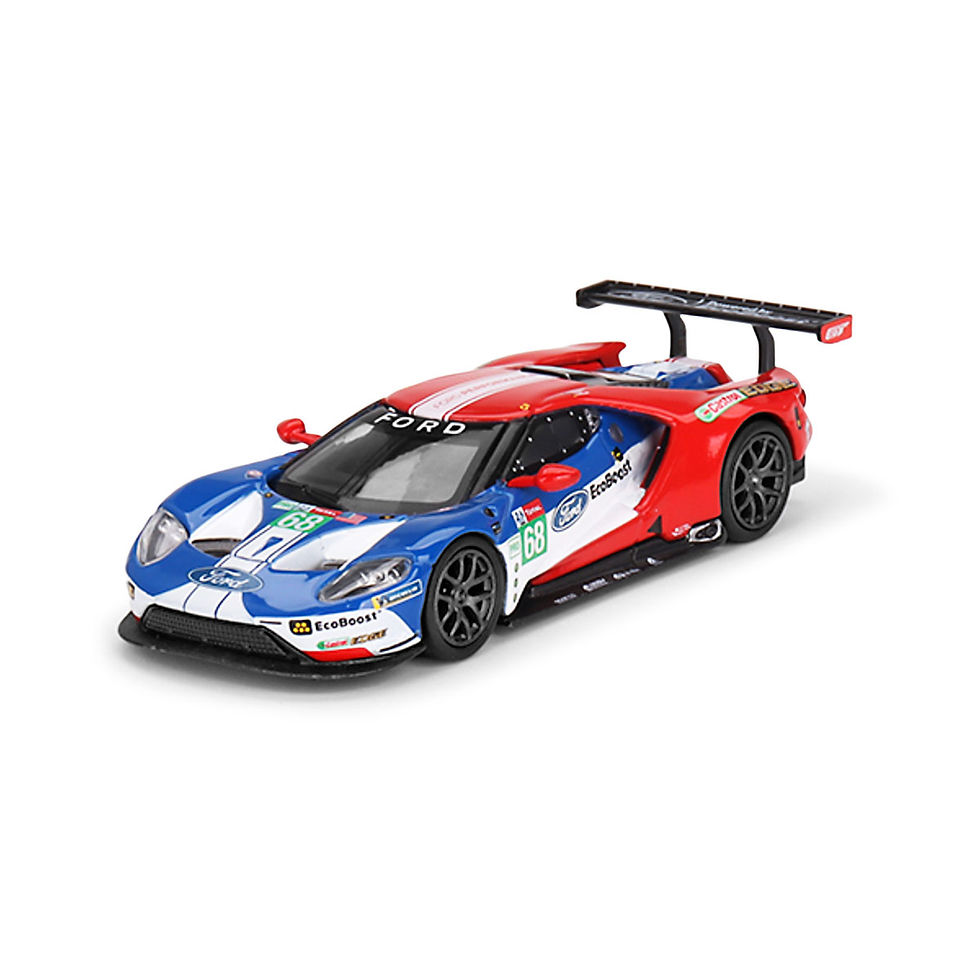 Miniatura: Ford GT LMGTE PRO 2019 24 Hrs of Le Mans (Ford Chip Ganassi Team 4 Cars Set)