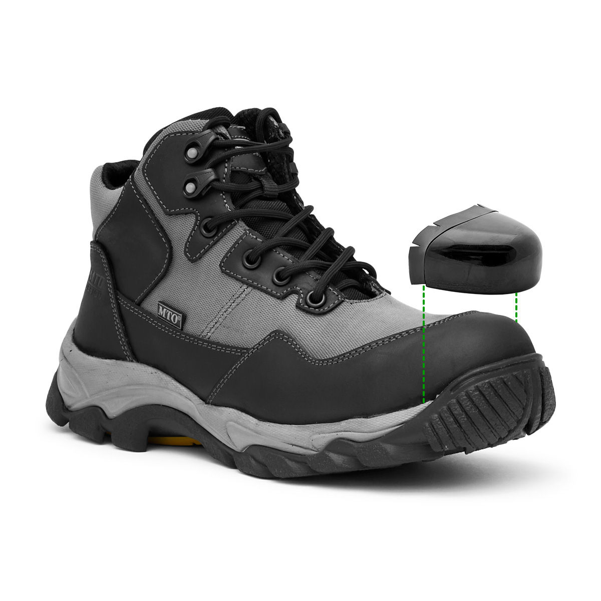 521 - Botín Dieléctrico Cuero Hidrofugado CAUCHO-EVA