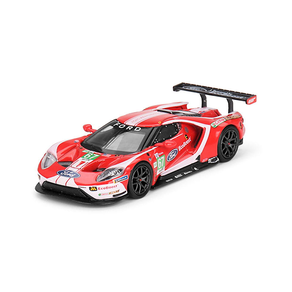 Miniatura: Ford GT LMGTE PRO 2019 24 Hrs of Le Mans (Ford Chip Ganassi Team 4 Cars Set)