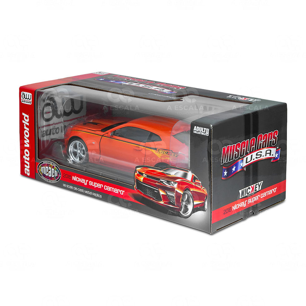 Miniatura: 2016 Nickey Super Camaro (con defecto de fábrica)