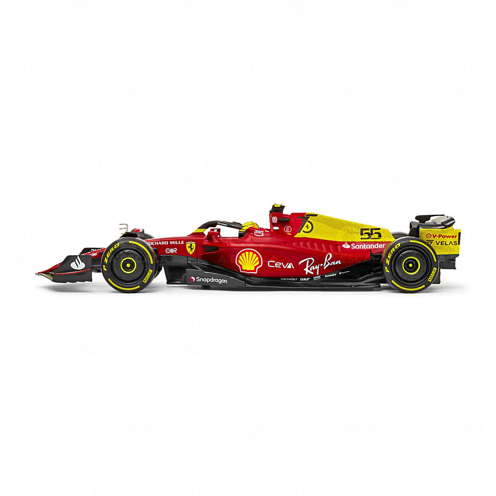 Miniatura: 2022 Ferrari F1-75 #55 Carlos Sainz' (Italian GP - Giallo Modena Special Editio)