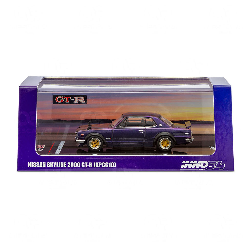 Miniatura: Nissan Skyline 2000GT-R [KPGC10] (Midnight Purple)