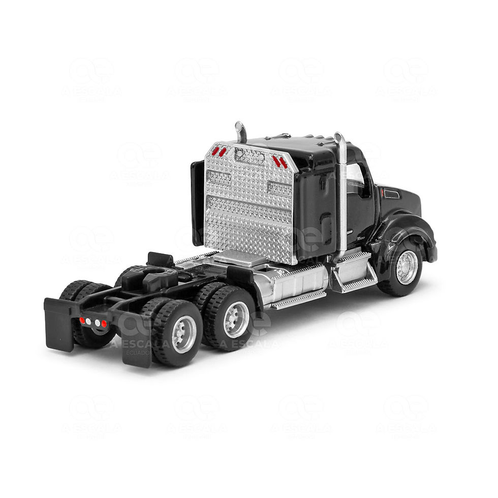 Miniatura: Kenworth T880s SBFS 40in-Sleeper Tandem Tractor w/ Lowboy Trailer & Cat 320D L