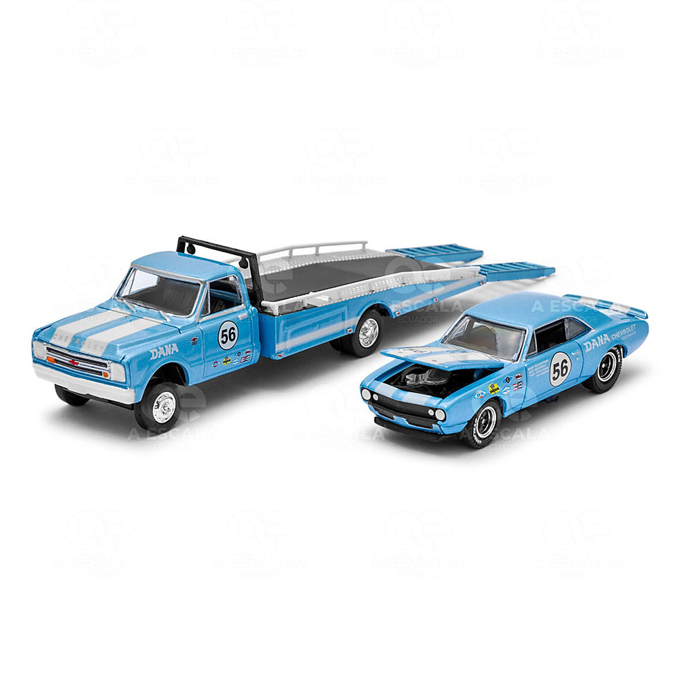 Miniatura: 1967 Chevrolet C-30 Ramp Truck with 1967 Chevrolet Trans Am Camaro #56 'Dana'