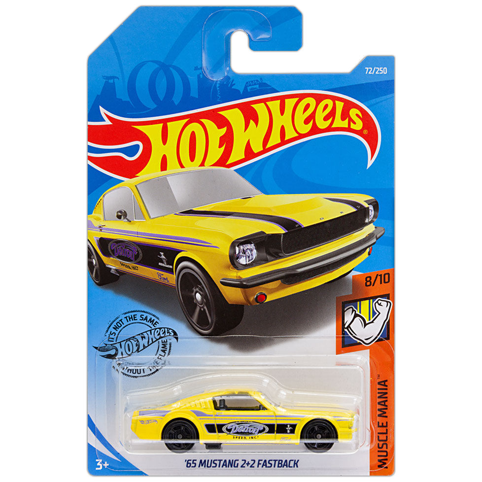 MUSCLE MANIA - '65 Mustang 2+2 Fastback (amarillo)