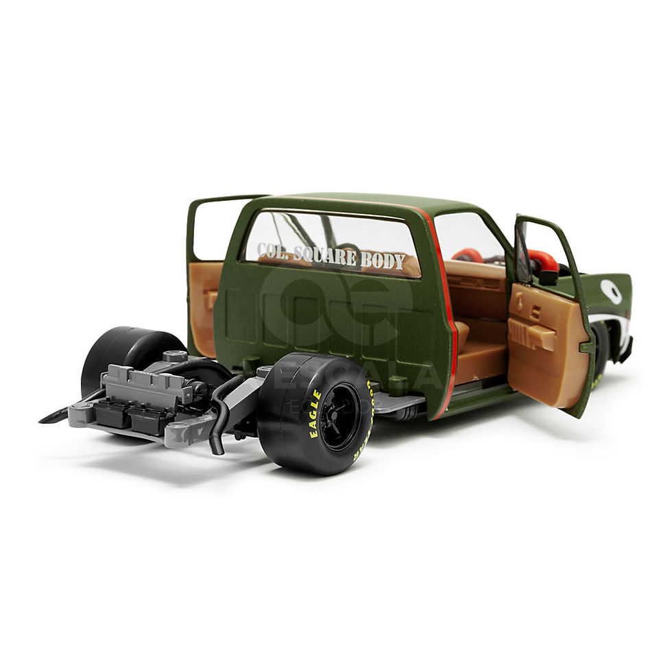 Miniatura: 1973 Chevrolet Cheyenne Super 10 Square Body Bedless #73