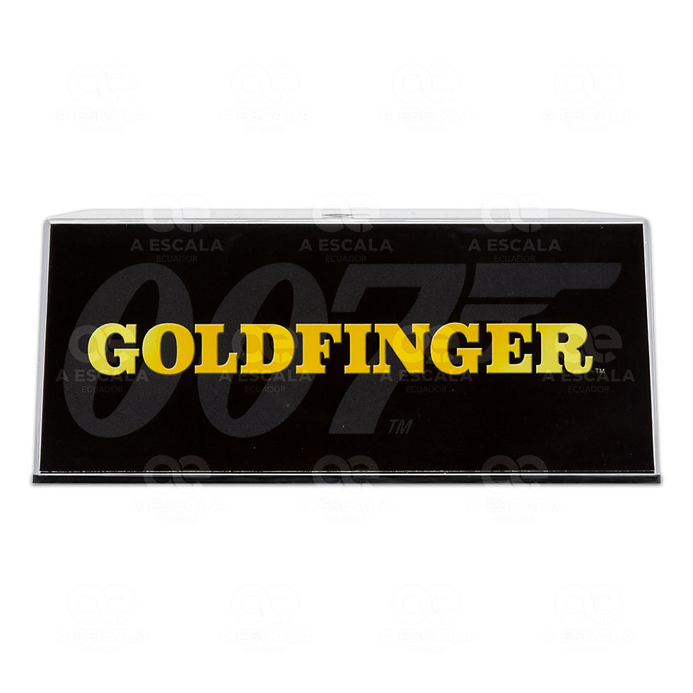 Miniatura: Aston Martin DB5 (Goldfinger)