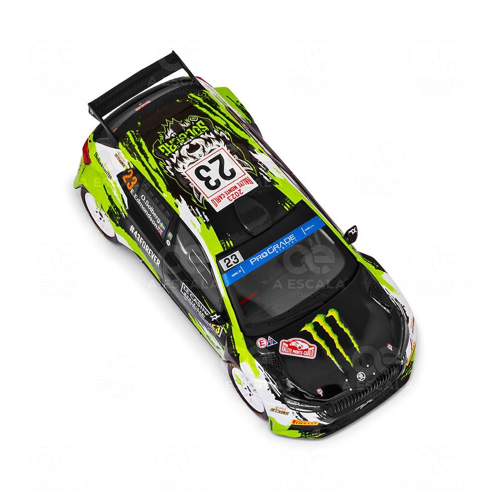 Miniatura: Škoda Fabia Rally2 #23 'Solberg-Edmondson' (Rallye Monte-Carlo 2023)