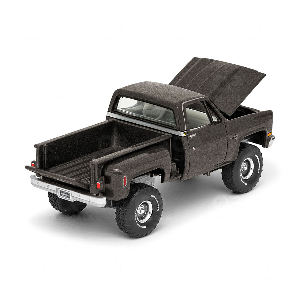 Miniatura: 1981 Chevrolet Silverado Stepside (gris)