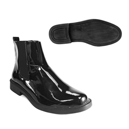 318 Botín de Charol para Hombre (negro) MTO Shoes