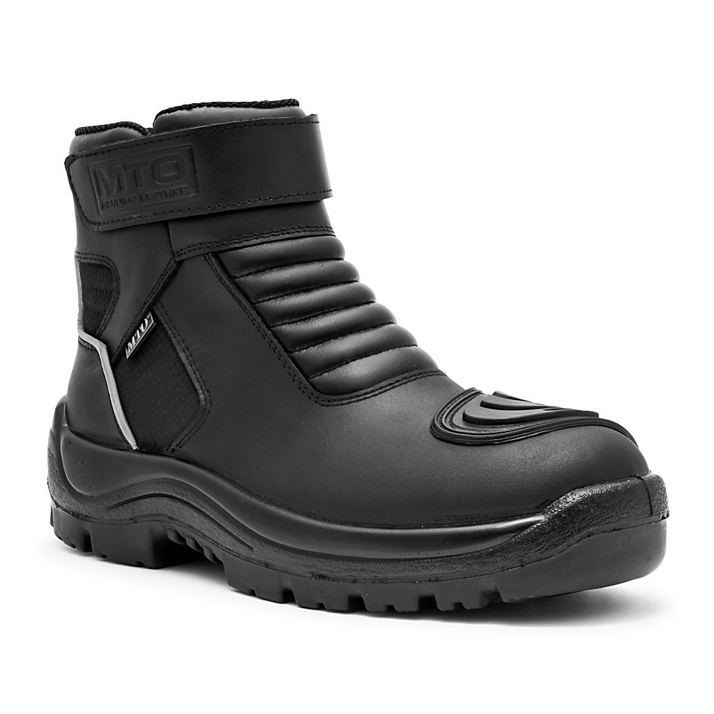 445 - Botín de Motociclista para Hombre (negro)